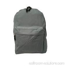 K-Cliffs Backpack Classic School Bag Basic Daypack Simple Book Bag 16 Inch Royal 564848090